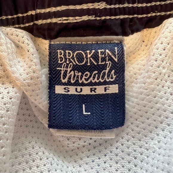 Men’s 90s Swim Trunks Bathing Suit - Picture 3 of 3